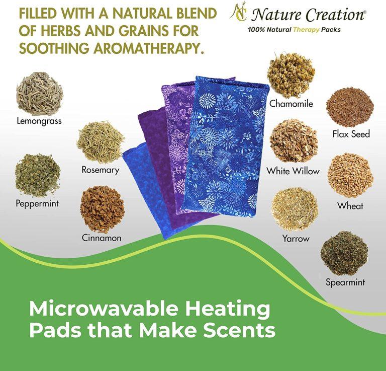 Microwavable Herbal Heat Pads for Soothing Relief & Relaxation