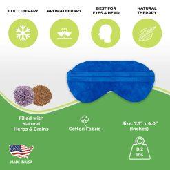 Lavender Eye Mask for Natural relief and relaxation - Nature Creation