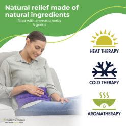 Lumbar Microwavable Heating Pad for Back – Nature Creation®