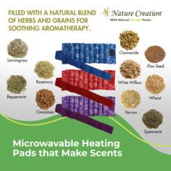 Herbal Abdomen Heating Pad - Menstrual Cramps Reliever - Nature Creation