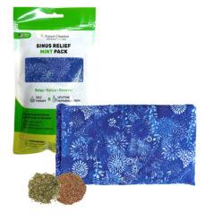 Sinus Relief Mint Pack - natural relief solution at home for nasal congestion & stuffy nose