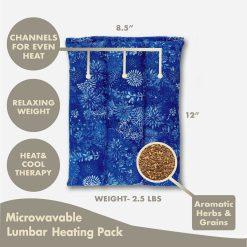 Nature-Creation-Microwave-Heating-Pad-for-back-and-lumbar-blue-flowers