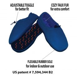 Nature Creation Thermo-Shoes. Color: Blue