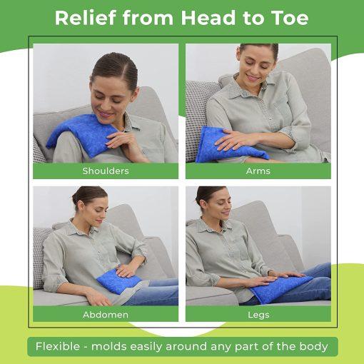 Microwave heating pad for, neck, Joints and abdomen