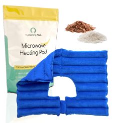 My Heating Pad Microwavable Neck and Shoulder Wrap Plus - Neck Heating Pad, Neck and Shoulder Relaxer, Portable Heating Pad, Large Heating Pad - Neck Wrap Microwavable