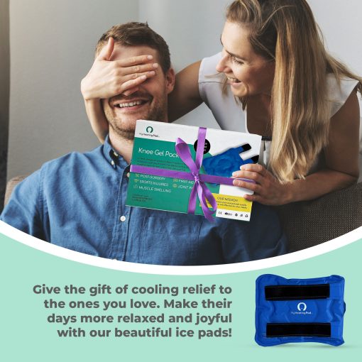 Rectangle Gel Ice Pack for joints and muscles. Ice pack for joints.