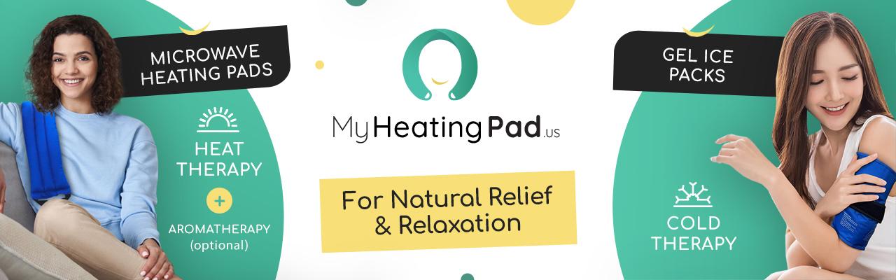 My Heating Pad - Microwavable Heating Pads and Gel ice packs fro hot and cold therapy and pain relief.