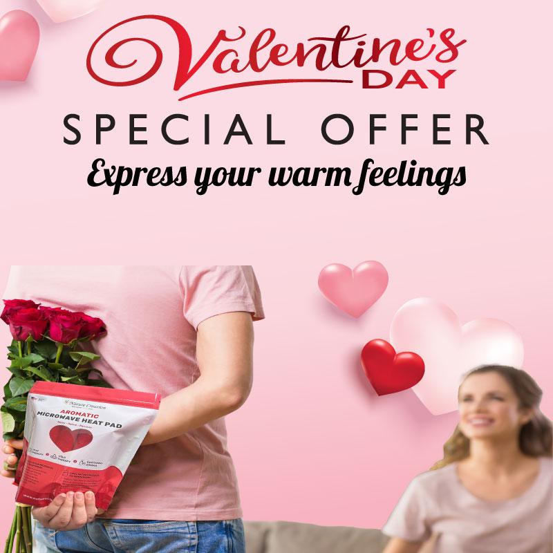Valentines Day Special offer - order now! Express your warm feelings.