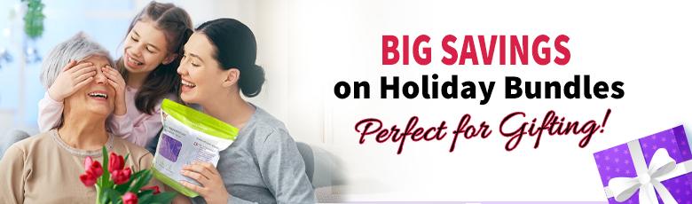 BIG SAVINGS on holiday bundles - perfect for gifting!