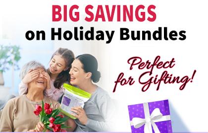 BIG SAVINGS on holiday bundles - perfect for gifting!