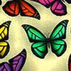 #141 PK36 Colorful Butterflys