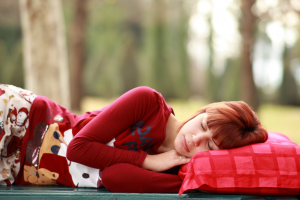 women sleeping