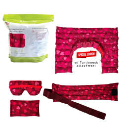 Nature Creation's Full Treatment Set Special Edition - A collection of 4 herbal microwave heating pads & cold packs infused with soothing herbal aroma. Relieve discomfort and promote relaxation effortlessly.