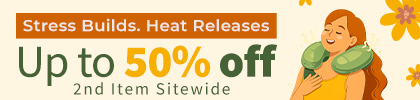 Stress Builds, Heat Releases - Up to 50% off 2nd item sitewide.