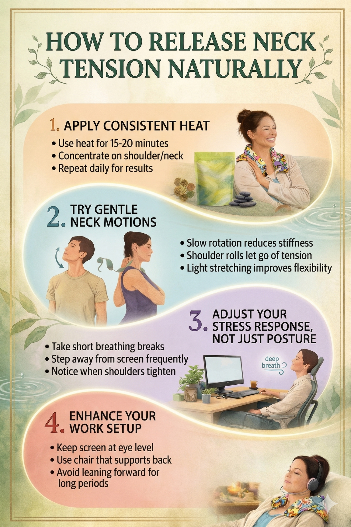 How to Release Neck Tension Naturally