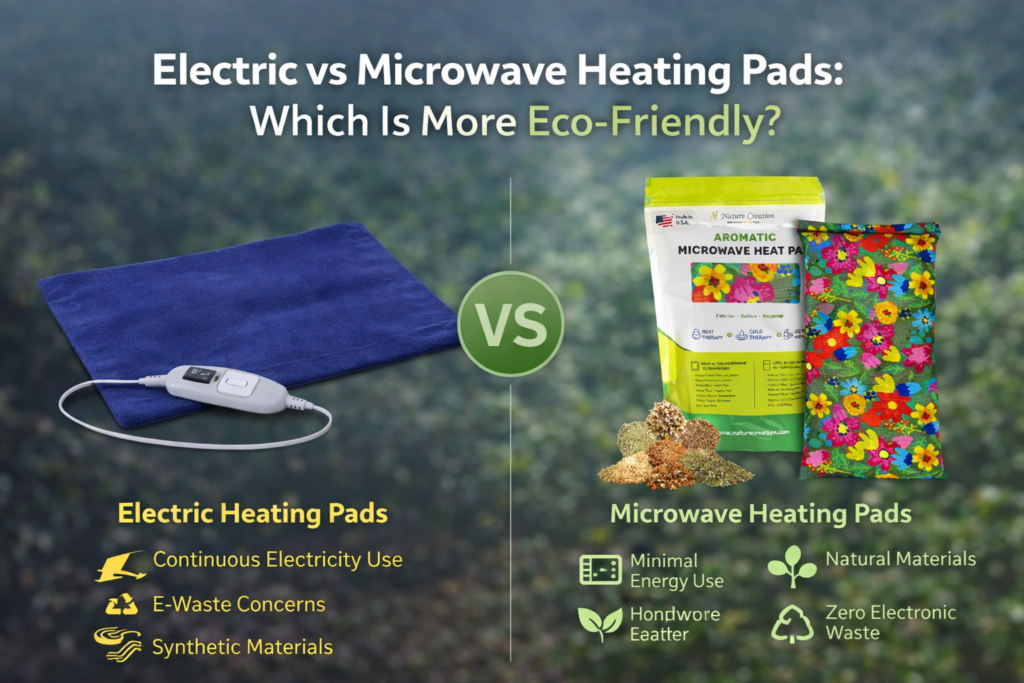 Electric vs Microwave Heating Pads: Which Is More Eco-Friendly?