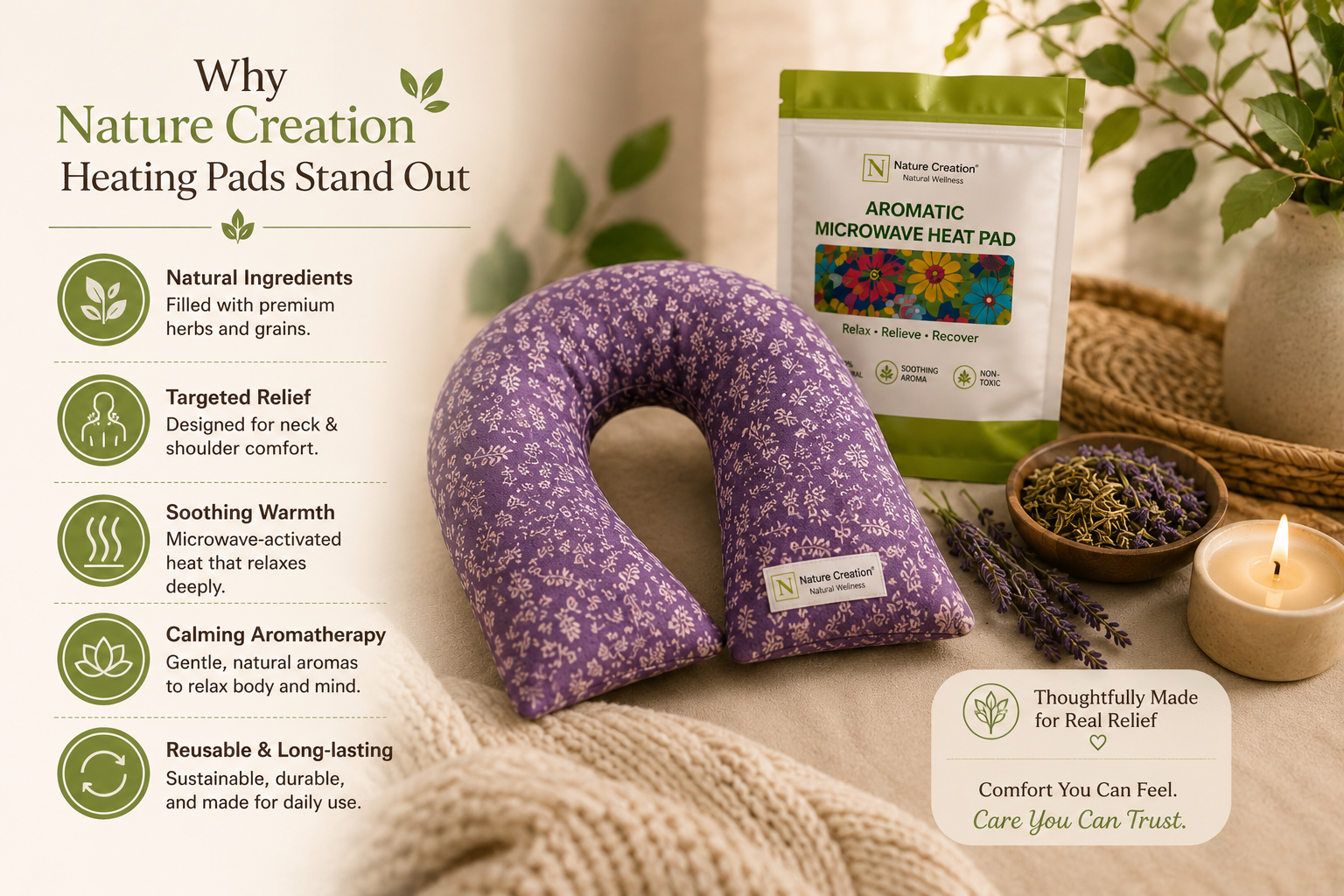 Why Nature Creation Heating Pads Stand Out