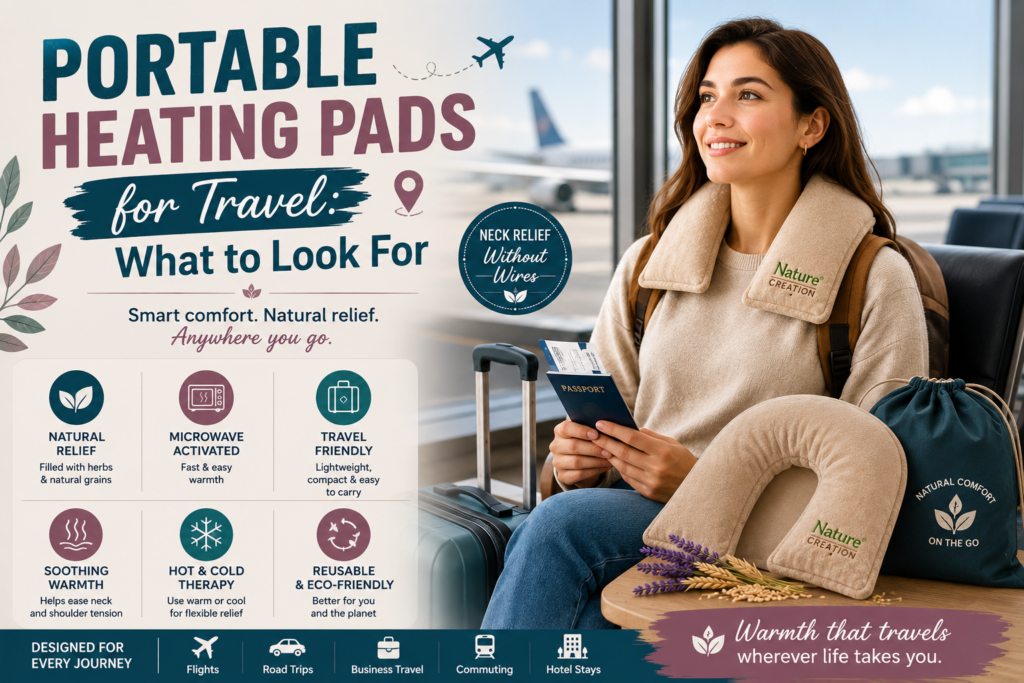 Portable Heating Pads for Travel: What to Look For