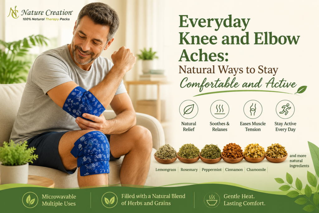 Everyday Knee and Elbow Aches: Natural Ways to Stay Comfortable and Active