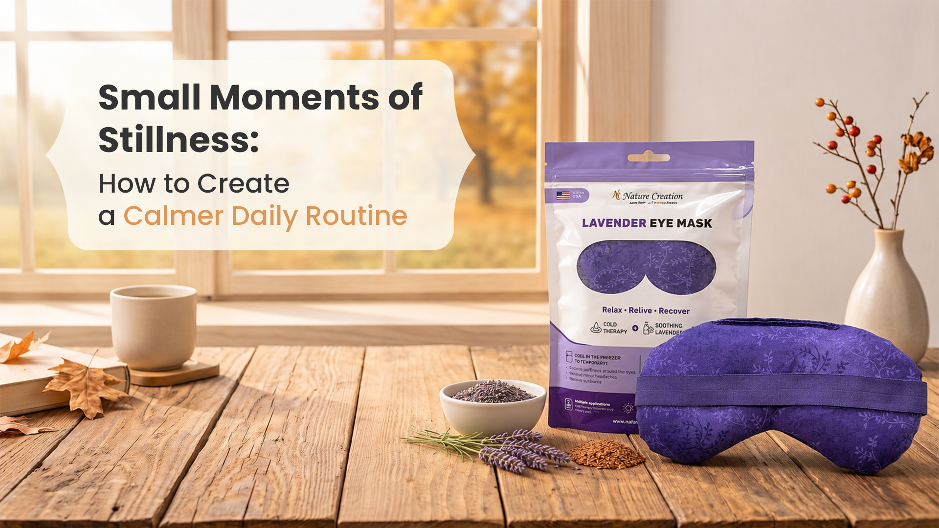 Small Moments of Stillness: How to Create a Calmer Daily Routine